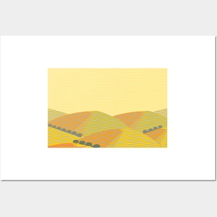 California Hills (Horizontal) Posters and Art